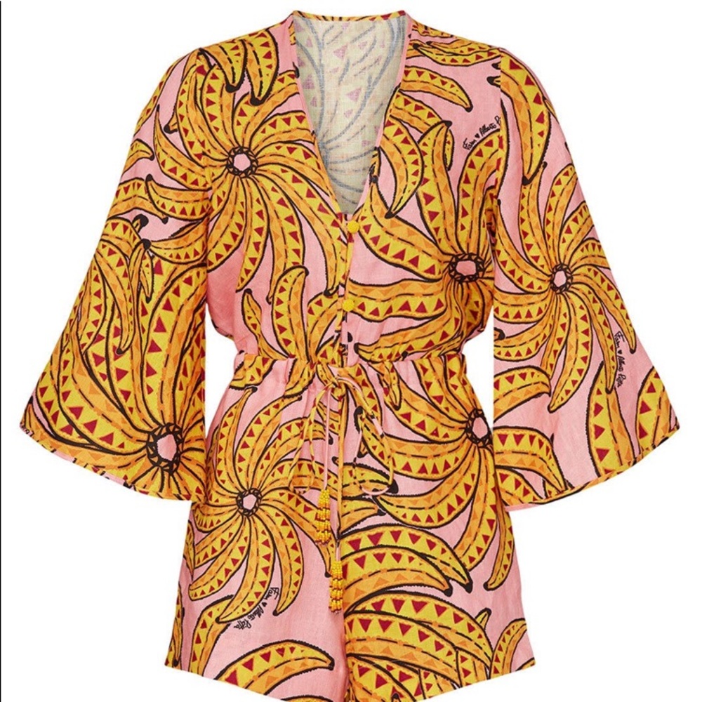 FARM Rio banana romper